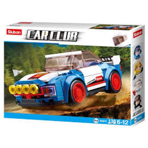 Sluban Car Club Rally Car Building Brick Kit 138 pcs 675